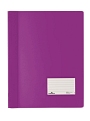 Durable Schnellhefter DURALUX® - A4 überbreit, transluzente Folie, lila