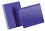 Durable Kennzeichnungstasche mit Falz - A6 quer, dunkelblau, VE50
