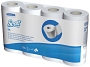 Scott® Kleinrollen Toilet Tissue - 3-lagig, geprägt, hochweiß, Rolle mit 350 Bla