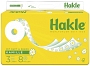 Hakle® Toilettenpapier PLUS mit Kamille - 3-lagig, geprägt, Porenprägung, weiß m