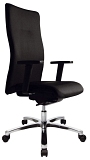 Topstar® PI99GBC0 Bürodrehstuhl P91 - schwarz, mit Armlehnen