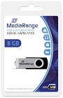 Mediarange USB Flash Drive 8GB USB 2.0 flexi