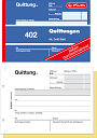 Herlitz 886622 Quittungen 402 selbstdurchschreibend A6 2x40Bl