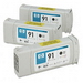 HP C9481A Tintenpatrone No. 91 BK Foto 3er Pack 775ml Vivera Tinte