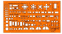 Standardgraph 7302 Architekt-Werkplanschablone
