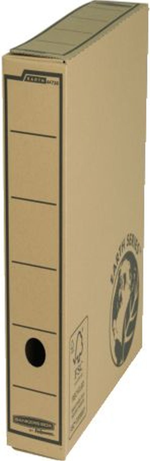 Archivbox A3 70mm Earth FSC braun