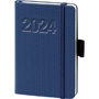 Buchkalender V Book A6 blau