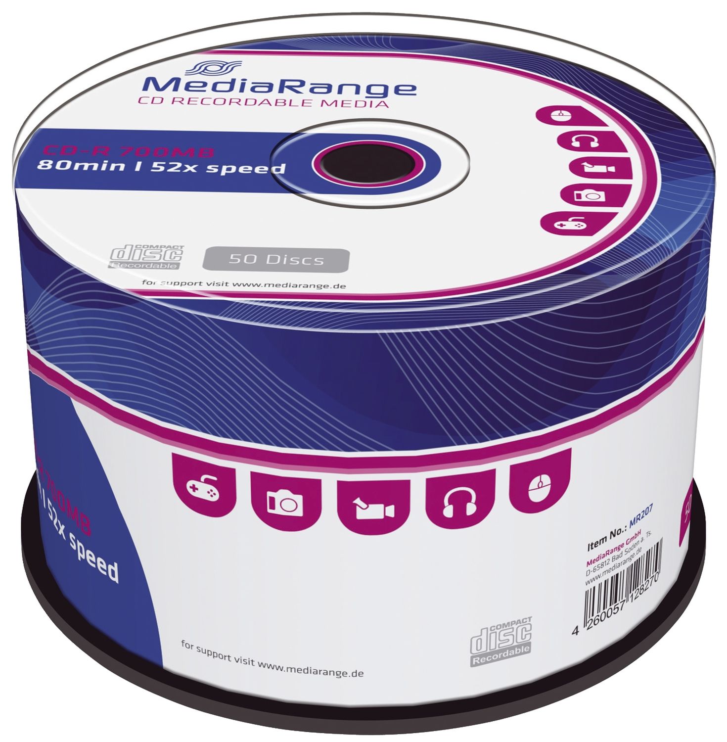 MediaRange CD-R 700MB/80Min