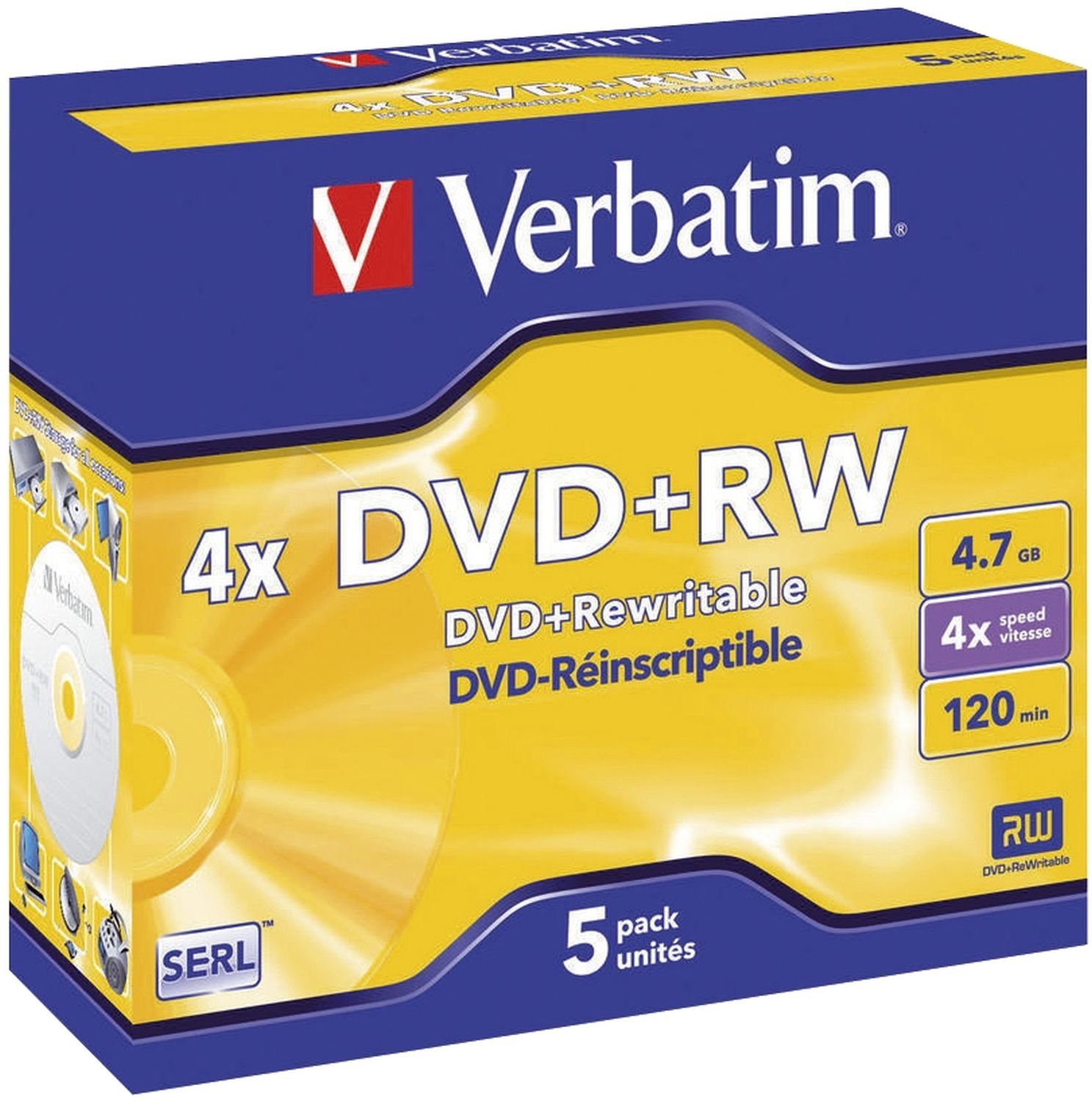 Verbatim DVD+RW 4.7 GB