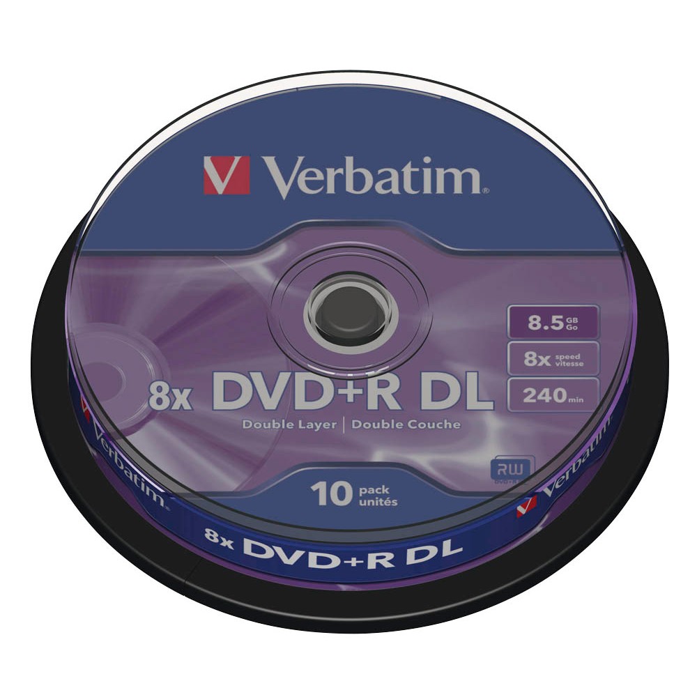 Verbatim DVD+R DL 8.5GB