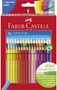 FABER CASTELL 112442 Ka-Et Farbstiftetui Colour Grip 36ST