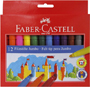 FABER CASTELL 554312 Faserschreiber 12ST Jumbo sortiert