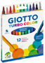 GIOTTO F071900 Farbstiftetui 12ST Turbo Color