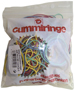 Gummiringe 50g sort.