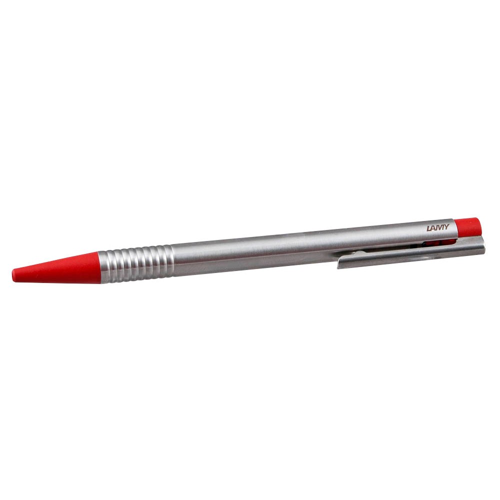Lamy Kugelschreiber M16 logo silber Farbe rot