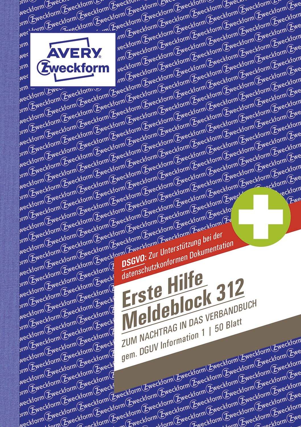 Avery Zweckform Meldeblock Erste Hilfe A5 50BL