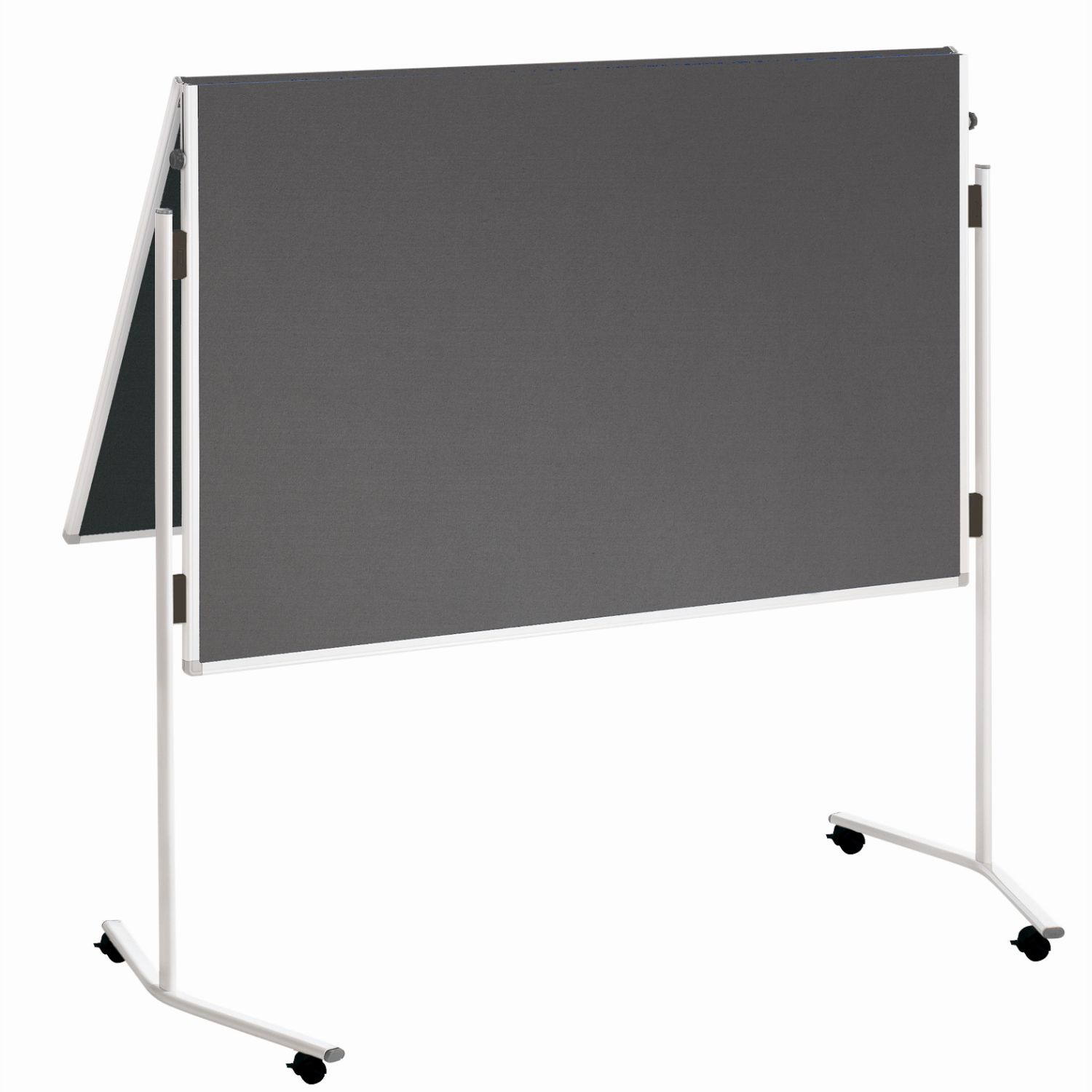 Moderatorentafel ECO Filz 120x150cm grau