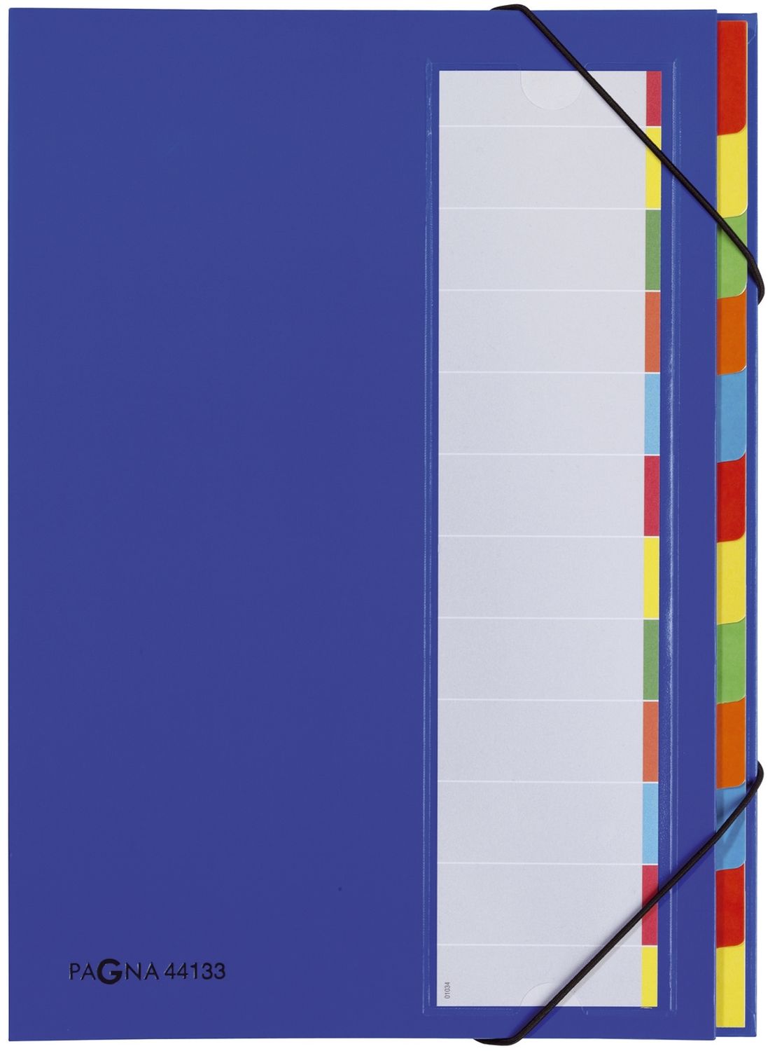 Pagna 44133-02 Ordnungsmappe blau 12-teilig