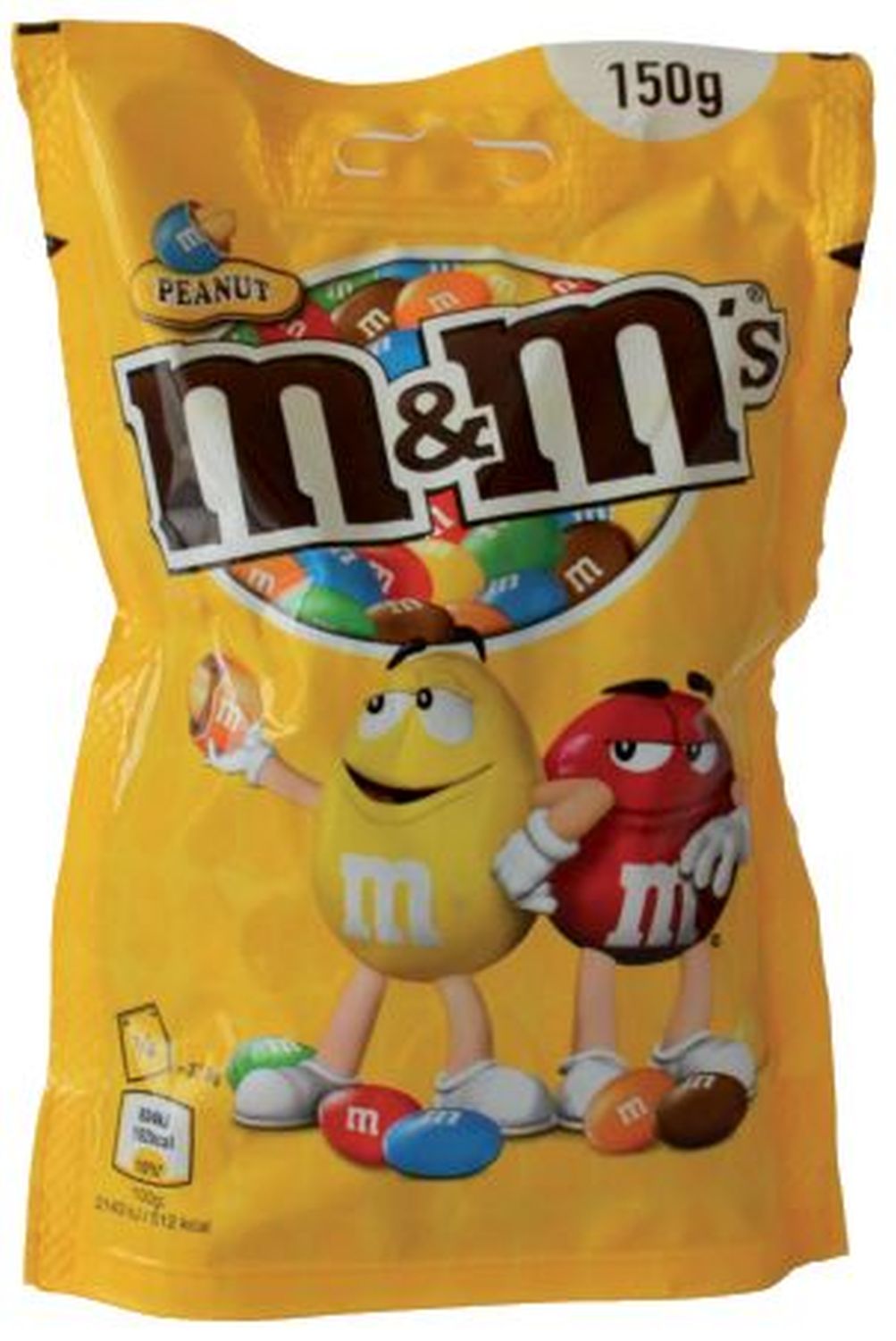 Schokolinsen m&m's Peanuts Erdnüsse 150g