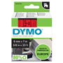 Dymo S0720720 Schriftband 9mm sw/rot