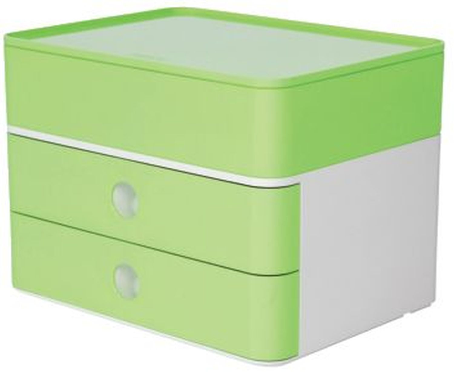 HAN 1100-80 Allison Schubladenbox 2 Laden+Box weiß/grün