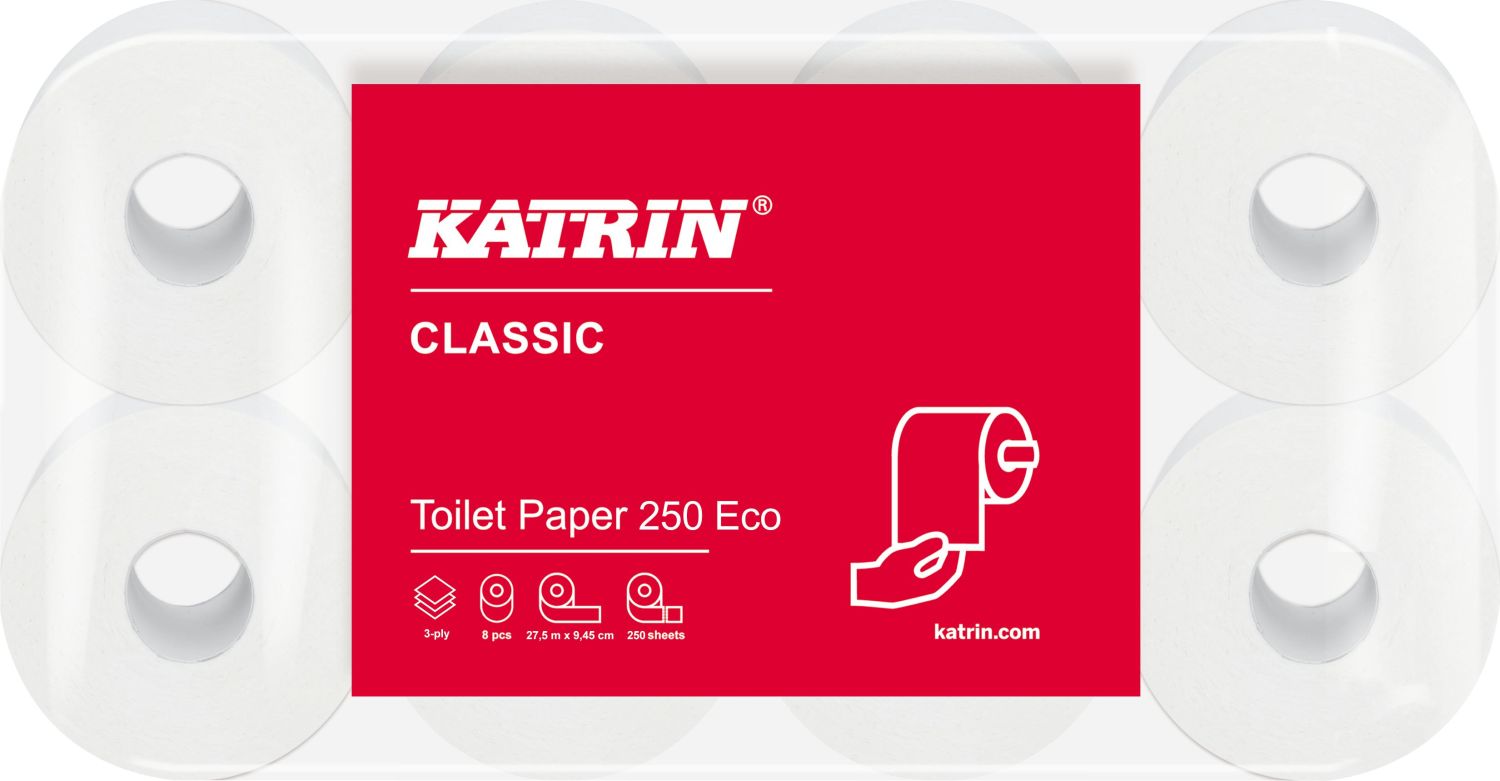 Toilettenpapier Classic Eco 3lg weiß