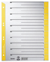Trennblatt A4 grau/gelb VE100