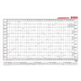 Wandkalender 140x84cm 1J 1S