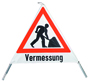 Warnpyramide 70 cm Bau/Vermessung 61402071