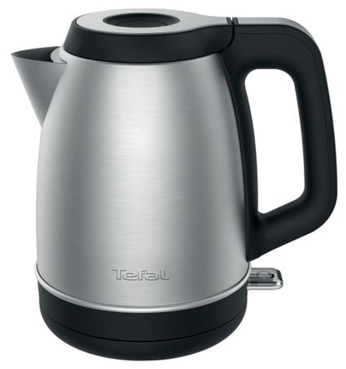 TEFAL KI 280 D Wasserkocher 1,7 Liter edestahl/schwarz