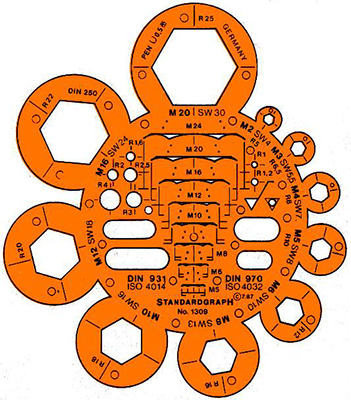 Standardgraph 1309F Abrundungs-