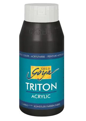 SOLO GOYA Triton Acryl 17009 schwarz