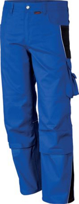 Bundhose Gr.50 kornblau/schwarz