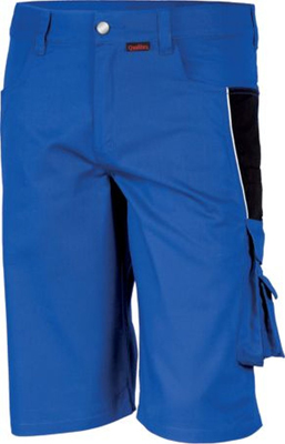 Shorts Gr.50 kornblau/schwarz