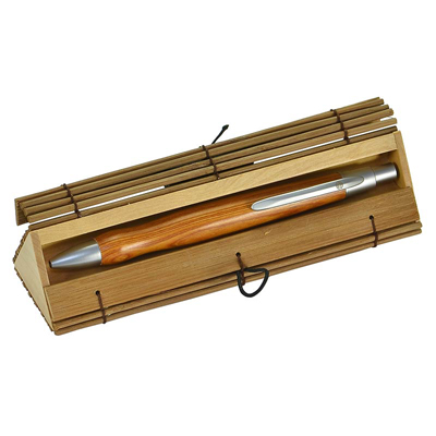 Ecobra 850123 Bambus-Etui, dreieckige Form