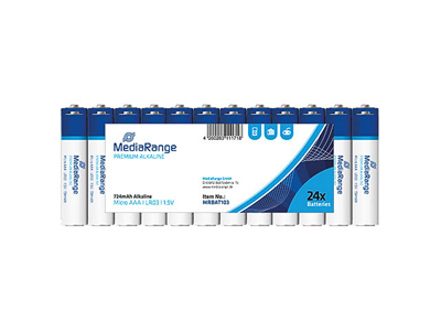 MEDIARANGE MICRO BATTERIEN 24er PACK