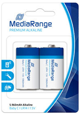 MediaRange Batterien LR14