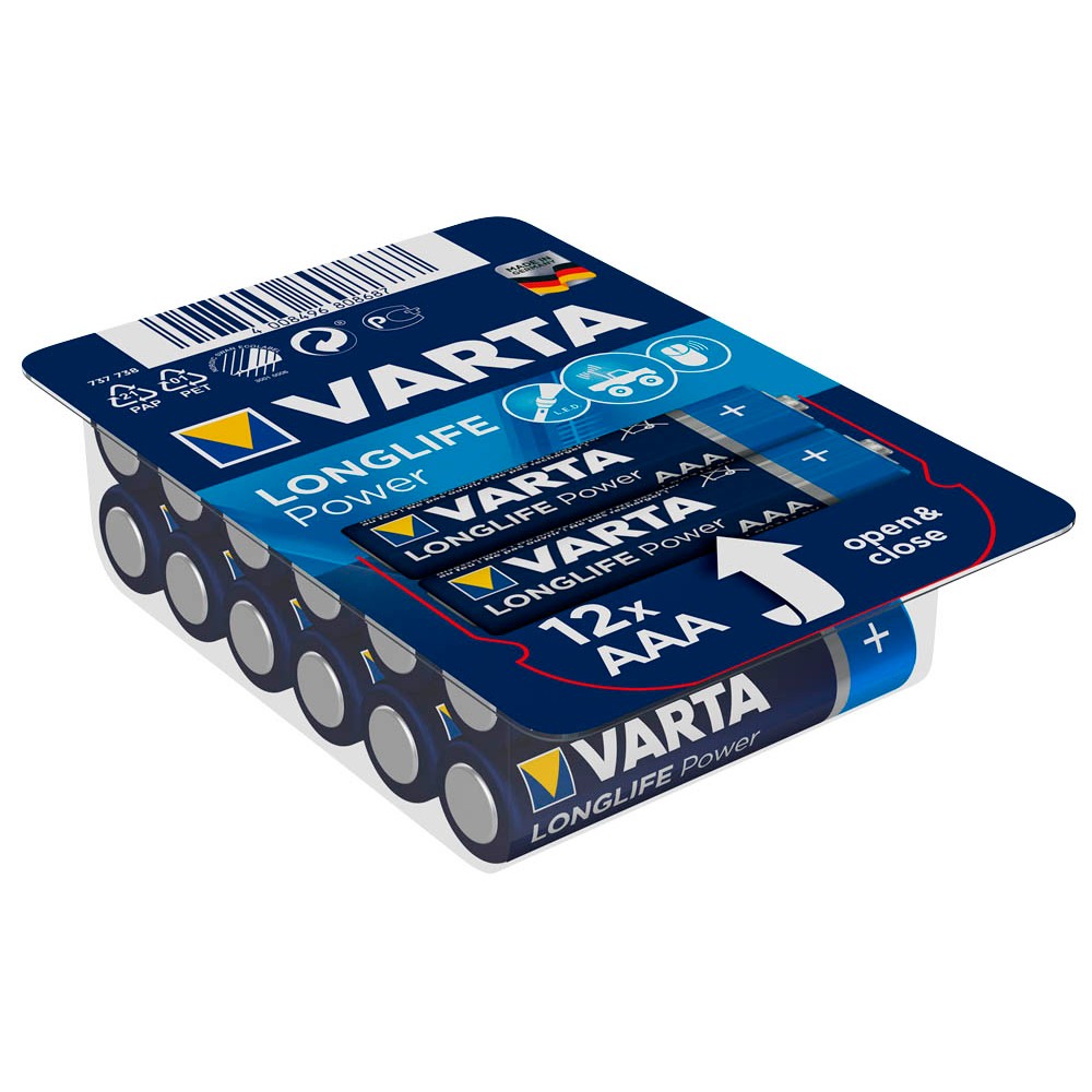 Varta Batterien LONGLIFE Power 1,5V AAA Micro LR03