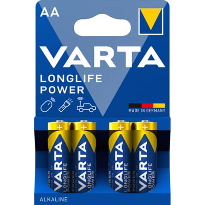 VARTA Batterien LONGLIFE Power Mignon AA 1,5 V