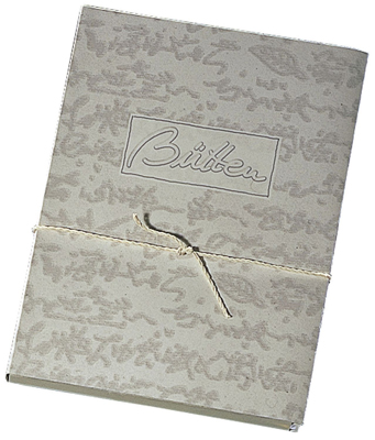 Briefpapier A4 Bütten chamois