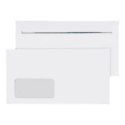 BONG Briefumschläge Kompakt-Brief mit Fenster weiß selbstklebend
