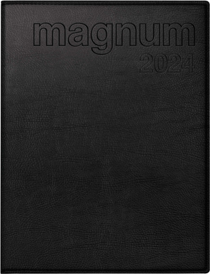 Rido Buchkalender magnum - 1 Woche / 2 Seiten, 18,3 x 24 cm, schwarz