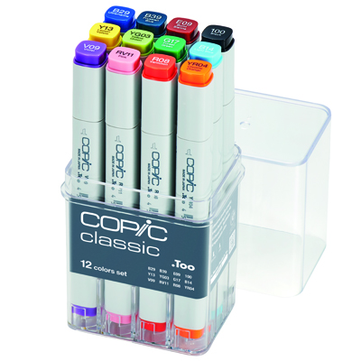 Copic 2007502 Classik VE12 Basis-Set