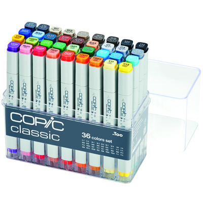 Copic 20075158 Classik VE36 Basis-Set