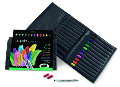 Copic 22075412 Ciao VE12 Set im Wallet