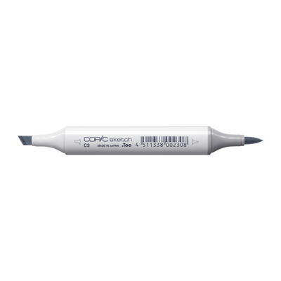 Copic Sketch Typ C-3 (Cool Gray No.3)