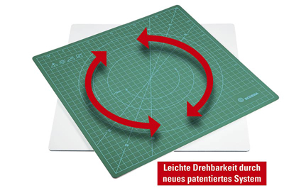 Ecobra 733150 Rotierende Kreativ- Cutting-Mat