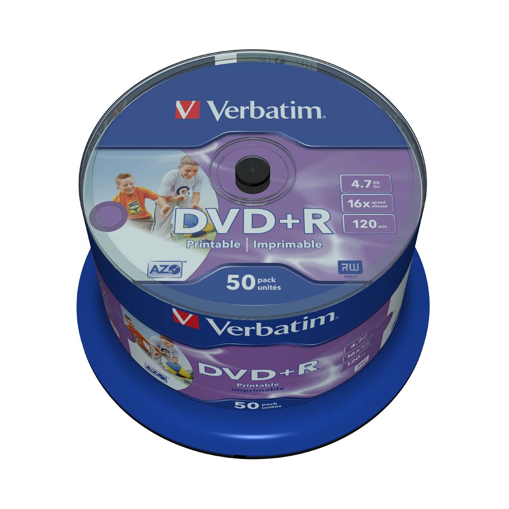 Verbatim DVD+R Rohlinge printable