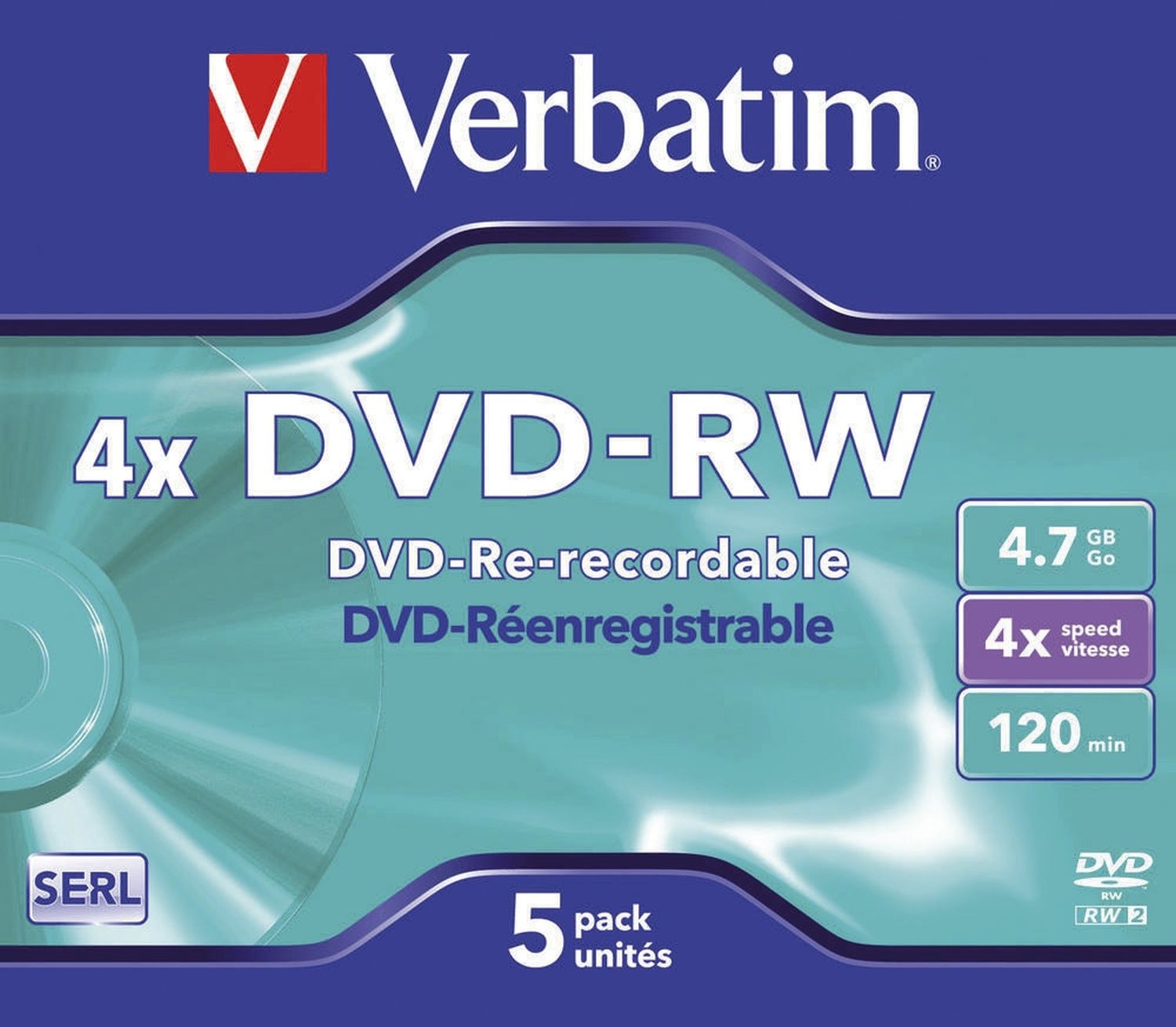 Verbatim DVD-RW 4.7 GB