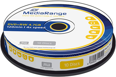 MediaRange DVD-RW 4.7GB/120Min